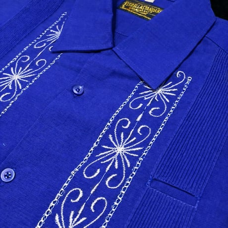 【2027年7月31日までにお届け】【受注生産】【半袖】【 ESG-01S-RBW 【 REJILLADA 】【 ROYAL BLUE x WHITE 】【 ロイヤルブルー x 白 】