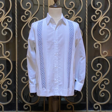 【長袖】【IMP-COL-122L-WBL】【WHITExBLUE】【白X青】