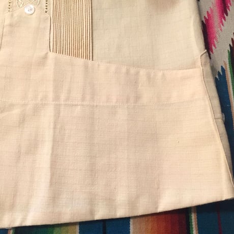 【2027年7月31日までにお届け】【受注生産】【長袖】【 ESG-01L-LE 】【 L/S GUAYABERA 】【 REJILLADA 】【 LEMON 】【 レモン 】