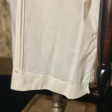 【半袖】【 ESG-33S-OF】【 S/S CUBANA 】【GUAYABERA】【OFF WHITE】【オフホワイト】