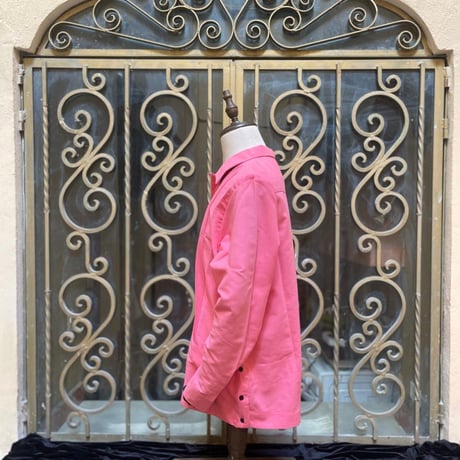 【2027年7月31日までにお届け】【受注生産】【長袖】【 ESG-20L-RPB 】【 L/S GUAYABERA 】【 REJILLADA 】【 ROSE PINK x BLACK 】