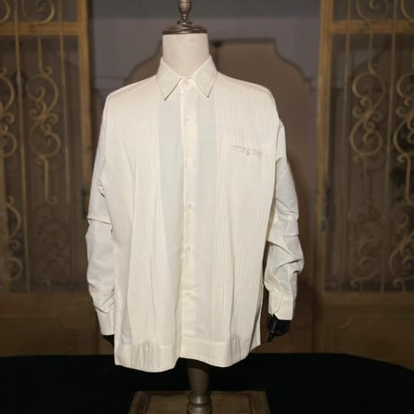 【長袖】【 ESG-34L-OF】【 L/S PRESIDENTIAL 】【GUAYABERA】【OFF WHITE】【オフホワイト】