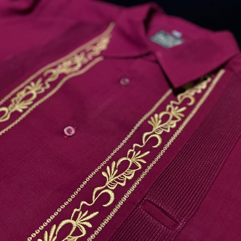 予約商品】【ESG-20L-BUG】【REJILLADA 】【L/S GUAYABERA】【