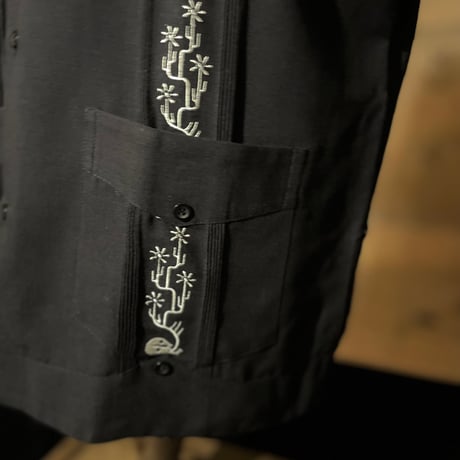【2027年7月31日までにお届け】【受注生産】【長袖】【SHOTA CACTUS】【 ESGS-06L-BW】【 L/S CUBANA 】【BLACKxWHITE】 【黒x白】