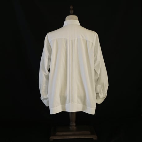 【長袖】【麻の葉柄】【 ESGS-10L-OFG】【 L/S GUAYAMISA ASA 】【OFF WHITExGOLD】 【オフホワイトx金】
