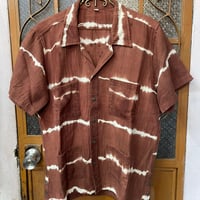 【半袖】【IMP-QTZ-SS14-BRTY】【GUATEMALA】【 S/S QUETZAL SHIRTS】【 BROWNxTIE DYE】【茶色xタイダイ】