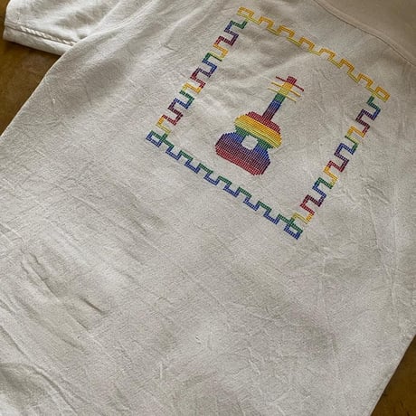 【7/31入荷】【長袖】【2ピース】【ESGG-02LS-2-OFM】【L/S QUETZAL SHIRTS & SHORTS 】【グアテマラ】【 OFF WHITE x MULTI COLOR  】