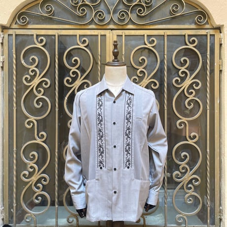 【2027年7月31日までにお届け】【受注生産】【長袖】【 ESG-20LP-HGB 】【 REJILLADA CIPRE 】【 POLYESTER 】【 HEATHER GRAY x BLACK 】