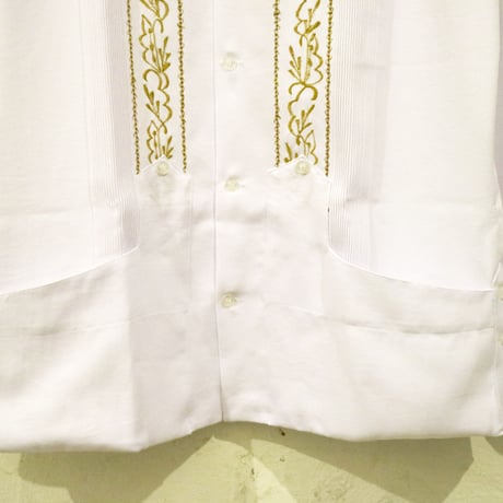 【2027年7月31日までにお届け】【受注生産】【長袖】【 ESG-20LP-WG 】【 REJILLADA CIPRE 】【 POLYESTER 】【 WHITE x GOLD 】【 白 x 金 】