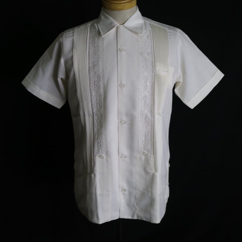 ESTRELLA STANDARD GUAYABERA　REJILLADA半袖 半袖】【 ESG-01S-OF 】【 S/S GUAYABERA 】【 REJILLADA