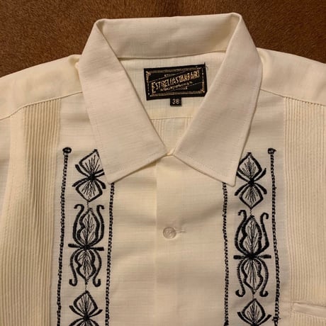 【2027年7月31日までにお届け】【受注生産】【長袖】【 ESG-01L-OFB 】【 REJILLADA 】【 OFF WHITE x BLACK 】【 オフホワイト x 黒 】
