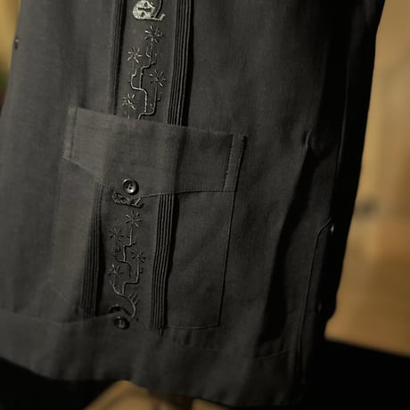 【2027年7月31日までにお届け】【受注生産】【長袖】【SHOTA CACTUS】【 ESGS-06L-B】【 L/S CUBANA 】【BLACK】 【黒】