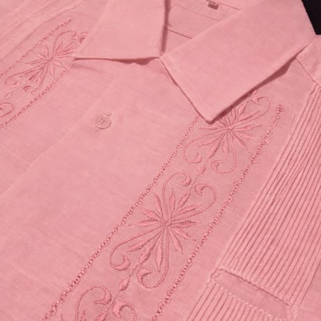 【2027年7月31日までにお届け】【受注生産】【半袖】【 ESG-01S-LPW 】【 REJILLADA 】【 LIGHT PINK x WHITE 】【 ライトピンクx 白 】