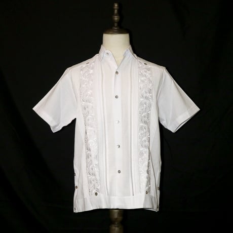 【お取り寄せ商品】【半袖】【IMP-101S-W】【 S/S GUAYABERA】【 WHITE 】【 白 】