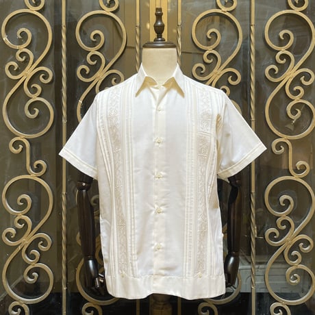 【半袖】【 ESG-32S-OF】【S/S GUAYAMISA】【OFF WHITE】 【オフホワイト 】