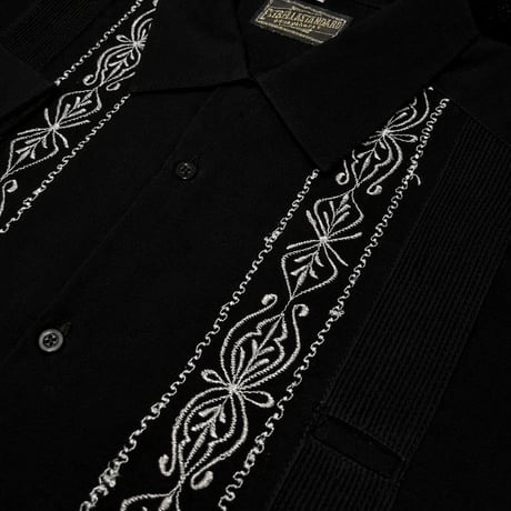 【2027年7月31日までにお届け】【受注生産】【長袖】【 ESG-01L-BSI 】【L/S REJILLADA 】【 BLACK x SILVER 】【 黒 x 銀 】