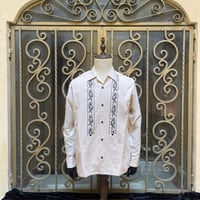 【ご注文日より１年以内にお届け】【受注生産】【長袖】【 ESG-20L-LBEB 】【 REJILLADA 】【 LIGHT BEIGE x BLACK 】【 ライトベージュ x 黒 】