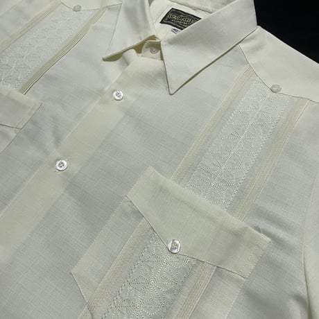 【1月〜2月】【予約商品】【半袖】【 ESGS-13S-OF 】【 S/S CUBANA ASA 】【OFF WHITE】 【オフホワイト】