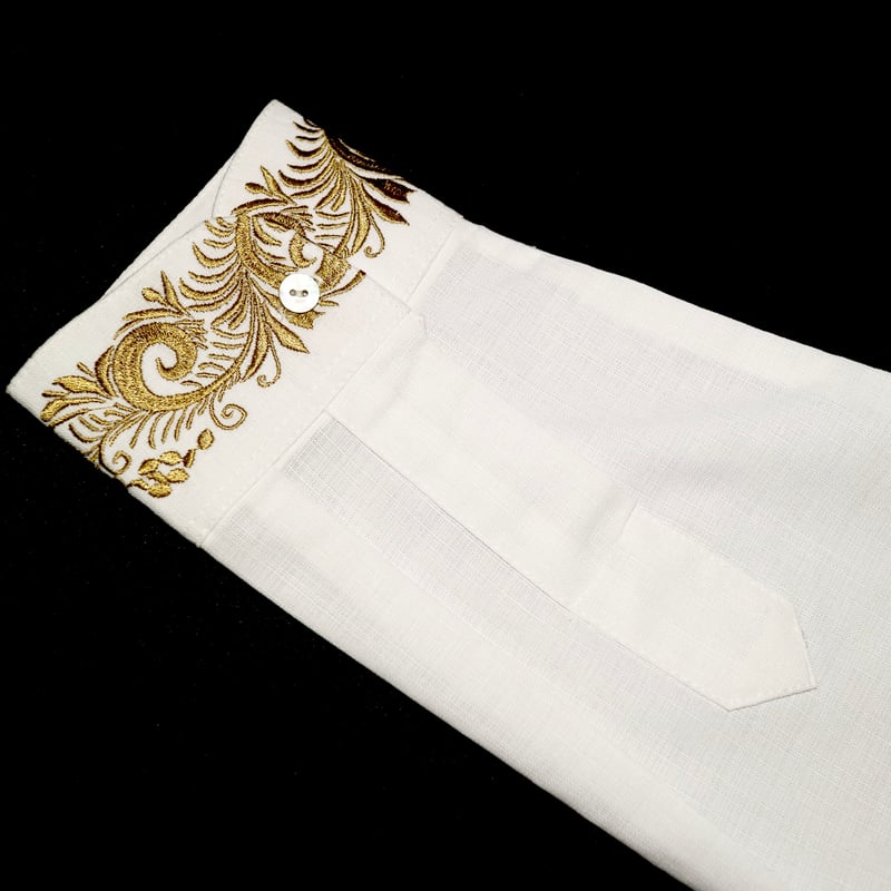 Libelice セットアップ 刺繍白 Libelice セットアップ 刺繍白 Libelice セットアップ 刺繍白