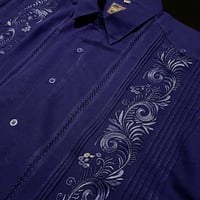 【受注生産】【2026年10月〜12月お届け】【半袖】【ESG-30S-N】【 S/S GUAYAMISA 】【NAVY】【 紺 】