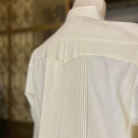【長袖】【 ESG-34L-OF】【 L/S PRESIDENTIAL 】【GUAYABERA】【OFF WHITE】【オフホワイト】