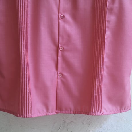【PURO】【COTTON/POLYESTER】【 ESG-100S-CO】【 S/S GUAYABERA】【CORAL】