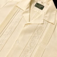 【予約】【ESG-20S-OF】【REJILLADA 】【S/S GUAYABERA】【OFF WHITE】 【オフホワイト】