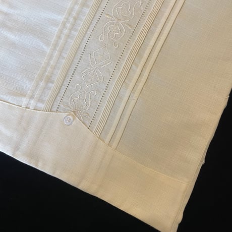 【長袖】【 ESG-32L-OF 】【 L/S GUAYAMISA 】【OFF WHITE】 【オフホワイト】