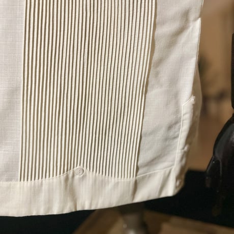 【半袖】【 ESG-34S-OF】【 S/S PRESIDENTIAL 】【GUAYABERA】【OFF WHITE】【オフホワイト】