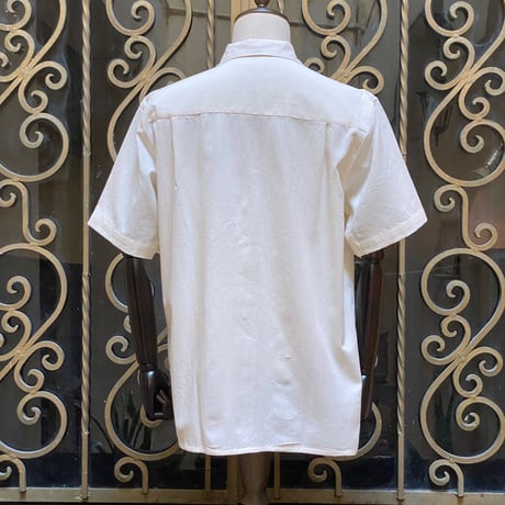 【お取り寄せ商品】【半袖】【 S/S GUAYAMISA 】【ESG-108S-OFBR 】【 OFF WHITE x BROWN 】【 オフホワイト x 茶色 】