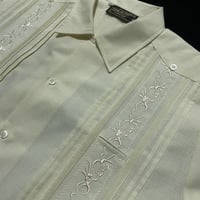 【1月〜2月】【予約商品】【長袖】【 ESG-38S-OF 】【 S/S GUAYAMISA 】【OFF WHITE 】 【オフホワイト 】