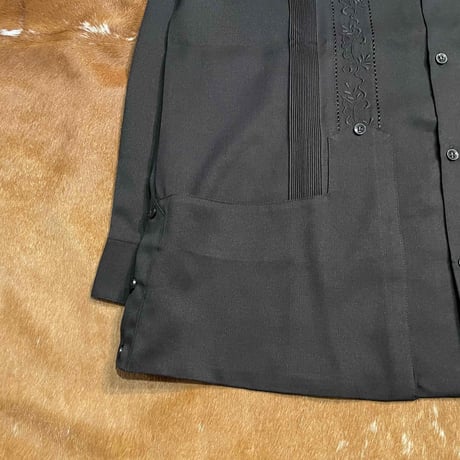 【2027年7月31日までにお届け】【受注生産】【長袖】【 ESG-20LP-B 】【 REJILLADA CIPRE 】【 POLYESTER 】【 BLACK 】【 黒 】