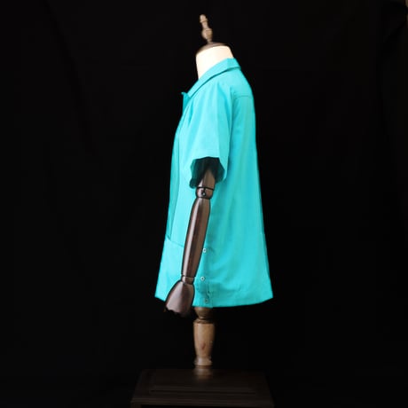 【2027年7月31日までにお届け】【受注生産】【半袖】【 ESGS-03S-JA 】【 S/S GUAYABERA 】【 REJILLADA MOTA 】【 麻の葉柄 】【 JADE 】【翡翠】