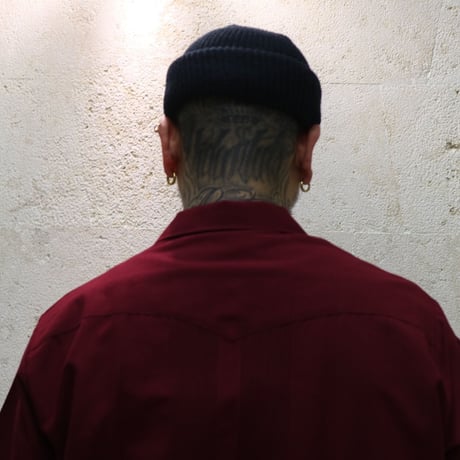 【2027年7月31日までにお届け】【受注生産】【半袖】【 ESG-01S-BU 】【 REJILLADA 】【 BURGUNDY 】【 臙脂(えんじ)色 】