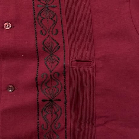 【2027年7月31日までにお届け】【受注生産】【長袖】【 ESG-01L-BUB 】【 REJILLADA 】【 BURGUNDY x BLACK 】【 臙脂(えんじ)色 x 黒 】