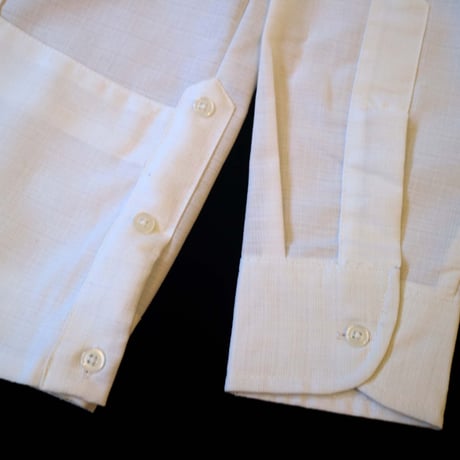 【2027年7月31日までにお届け】【受注生産】【長袖】【 ESGS-04L-WG 】【 L/S GUAYABERA 】【REJILLADA ASA】【麻の葉柄】【 WHITE x GOLD 】