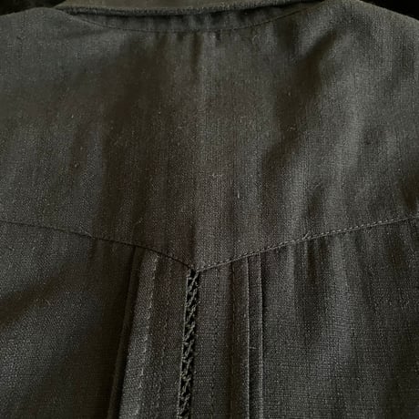 【2027年7月31日までにお届け】【受注生産】【半袖】【 ESG-W10S-BR 】【薔薇 】【 S/S GUAYAMISA 】【 ROSA 】【 BLACK x RED 】【 黒 x 赤 】