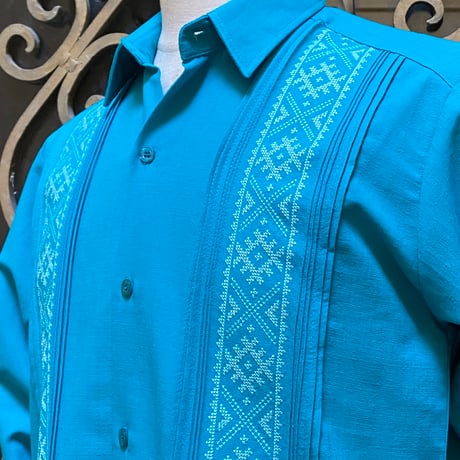 トップス ESTRELLA STANDARD GUAYABERA ESG-04S-B 38 ESTRELLA STANDARD エストレヤ スタンダード S/S GUAYABERA