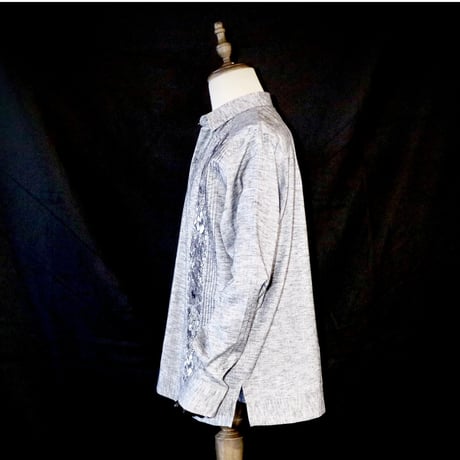 【長袖】【IMP-COL-124L-HG】【GUAYABERAS COLLI】【 L/S GUAYAMISA】【 HEATHER GRAY 】【ヘザーグレー】