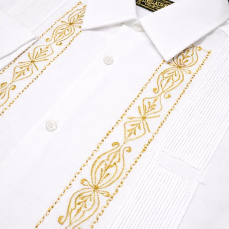 【2027年7月31日までにお届け】【受注生産】【長袖】【 ESG-01L-WG 】【 REJILLADA 】【 WHITE x GOLD 】【 白 x 金 】