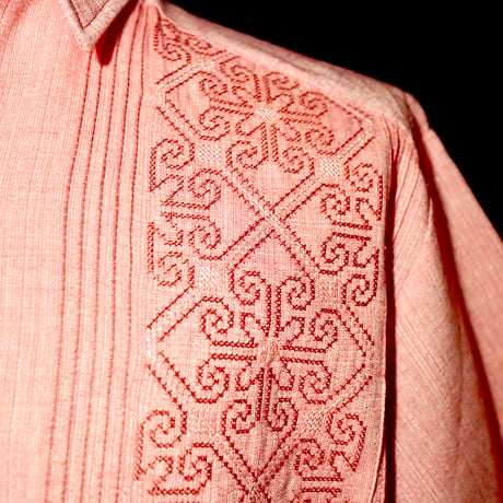 【お取り寄せ商品】【半袖】【IMP-COL-126S-FP】【GUAYABERAS COLLI】【 S/S GUAYAMISA】【FLAMINGO PINK】【フラミンゴピンク】