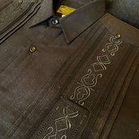 【長袖】【 ESG-32L-B 】【 L/S GUAYAMISA 】【BLACK】 【黒】