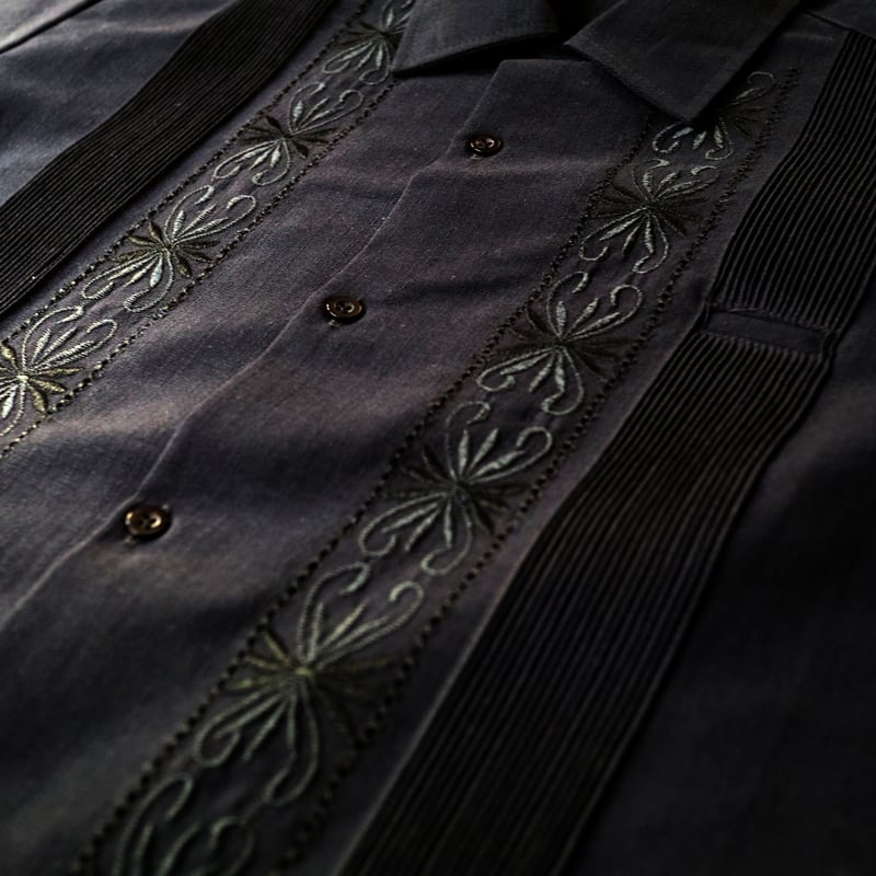予約】【 半袖 】【 ESG-01S-B 】【 S/S GUAYABERA 】【 REJIL
