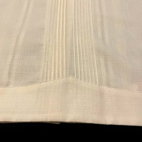 【ご注文日より１年以内にお届け】【受注生産】【長袖】【袖刺繍】【ESG-T30L-OF】【 L/S GUAYAMISA 】【 OFF WHITE】【 オフホワイト】