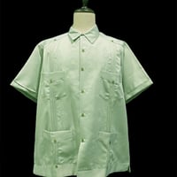 【予約】【半袖】【IMP-DE-15S-LIGRE-42】【 DEADSTOCK 】【S/S GUAYABERA】【LIME GREEN】【ライムグリーン】