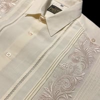 【予約商品】【半袖】【袖刺繍】【ESG-30S-OF】【 S/S GUAYAMISA 】【OFF WHITE】【 オフホワイト 】
