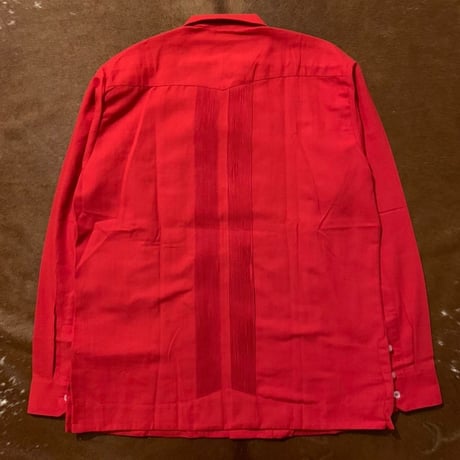 【2027年7月31日までにお届け】【受注生産】【長袖】【 ESG-01L-REW 】【 REJILLADA 】【 RED x WHITE 】【 赤 x 白 】
