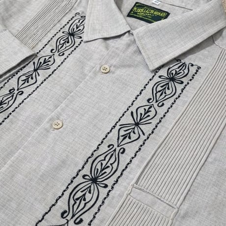 【2027年7月31日までにお届け】【受注生産】【長袖】【 ESG-20LP-HGB 】【 REJILLADA CIPRE 】【 POLYESTER 】【 HEATHER GRAY x BLACK 】
