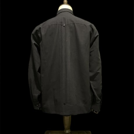 【1月〜2月】【予約商品】【長袖】【 ESGS-13L-BJA】【 L/S CUBANA ASA 】【BLACKx JADE 】 【黒x翡翠】