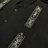 【1月〜2月】【予約商品】【半袖】【 ESG-39S-BS 】【 S/S CUBANA 】【BLACKxSILVER 】 【黒x銀】